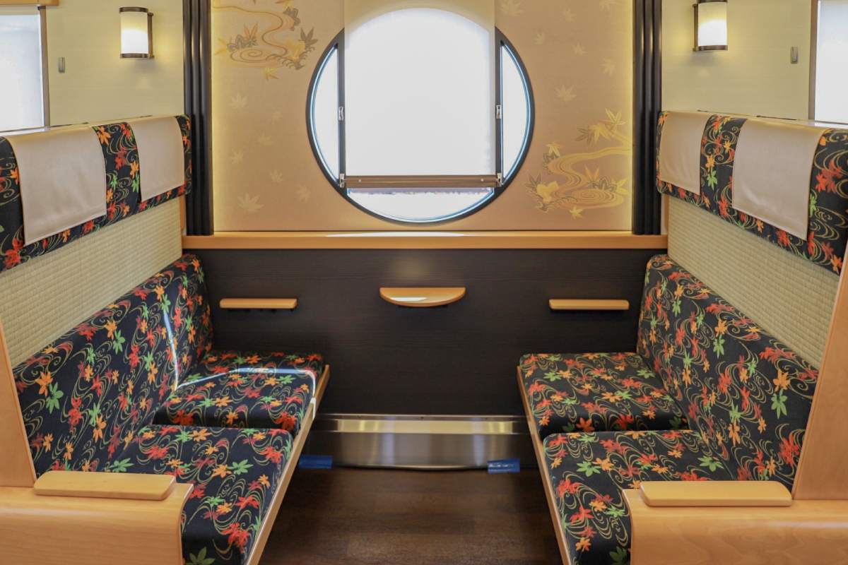 觀光列車｜阪急電車「京TRAIN雅洛號」往返京都大阪不加錢！車內賞枯山水庭園造景