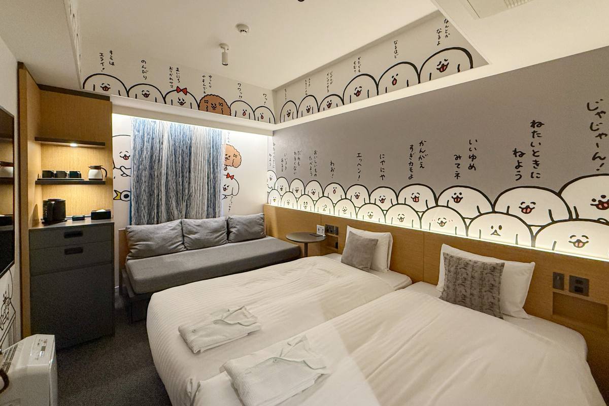 福岡住宿｜博多車站免轉車！入住「CROSS Life 博多柳橋」新增人氣插畫主題房