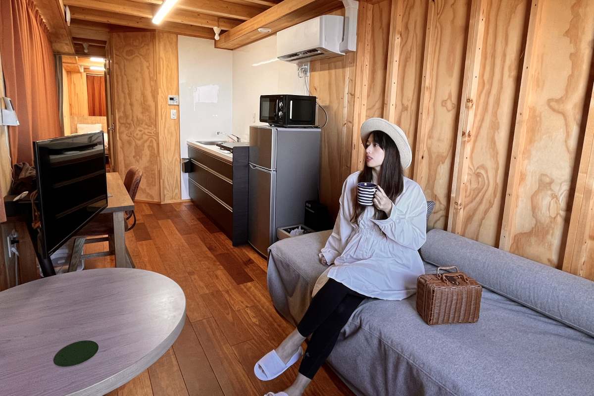 茨城住宿｜2024新開幕「kasumi terrace 霞浦」湖景小木屋可攜單車入住