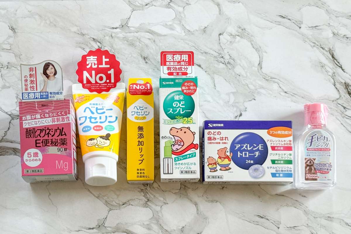 日本藥妝推薦｜日本人都在用！「健榮製藥」5大必買：寶貝凡士林、河馬君喉嚨藥系列